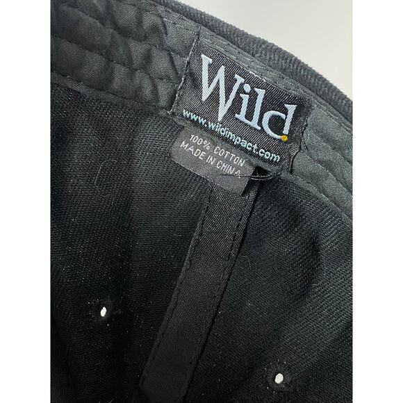 Snap On Tools Hat Mens One Size Black Embroidered Logo Spellout Strapback - Picture 6 of 7